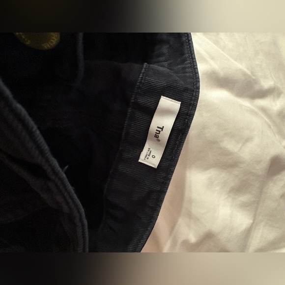 Tna Black Greenwich Pant High-waisted carpenter twill pants - Picture 5 of 8